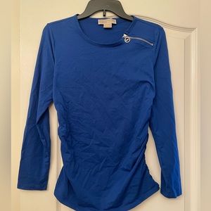 Michael Kors Long Sleeved Shirt - Blue - LP